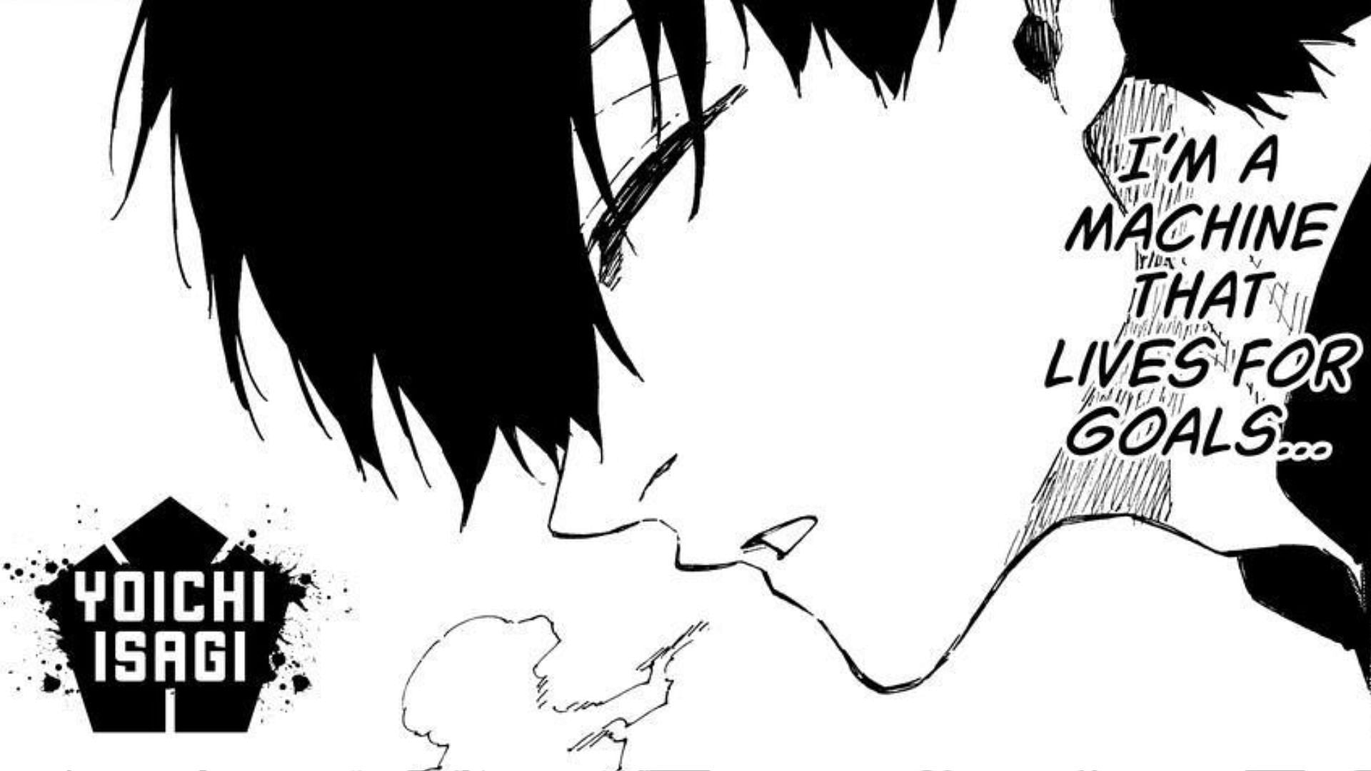 Yoichi Isagi as seen in Blue Lock chapter 312 (Image via Kodansha)